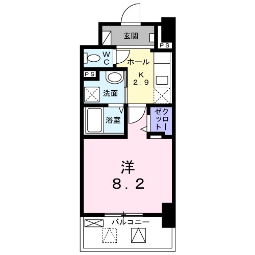 メルベージュ岸 間取り