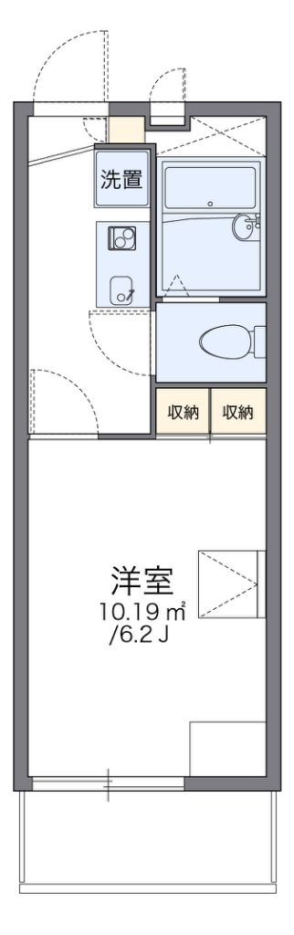 レオパレス青葉丘 間取り