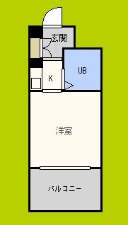 パークサイド上本町駅前 間取り