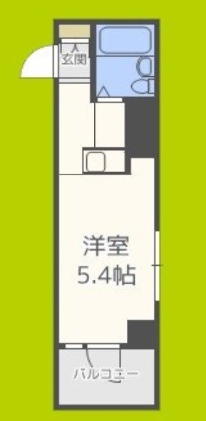 パークサイド上本町駅前 間取り