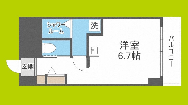 新大阪コーポビアネーズ 間取り