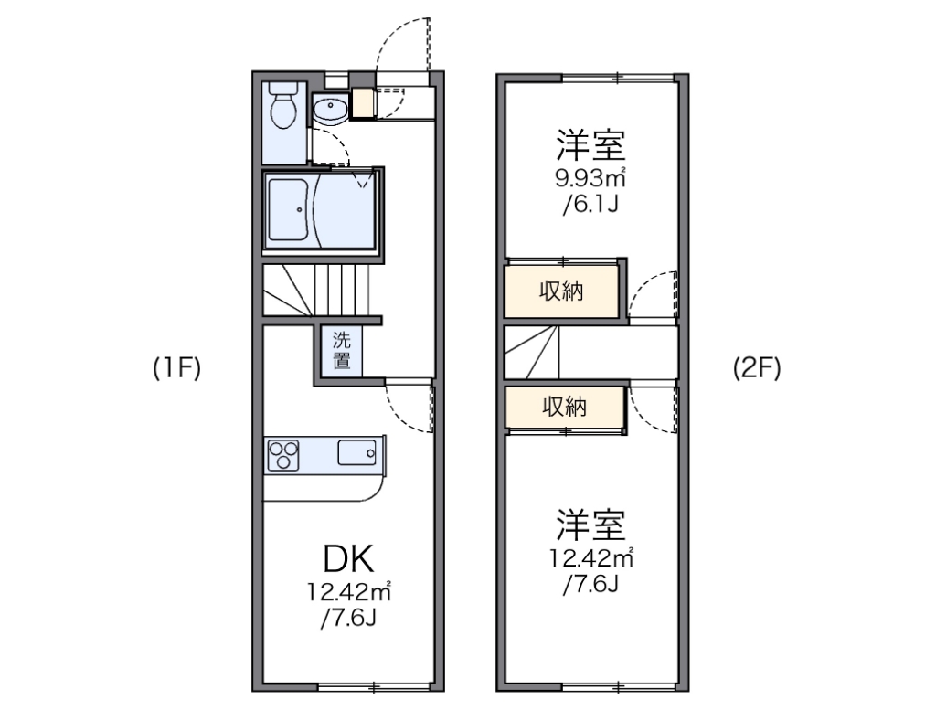 レオパレスクレール 間取り