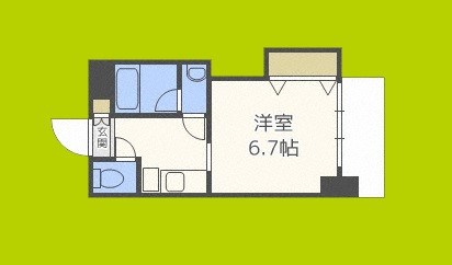 グレンパーク中川 間取り