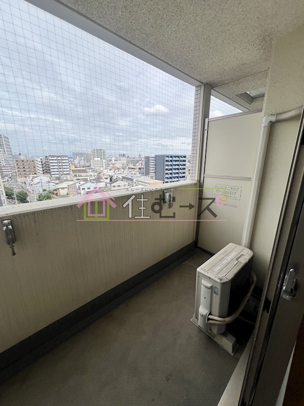 グレンパーク中川 ベランダ