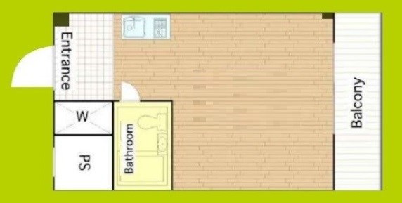 スカイプラザⅢ 間取り