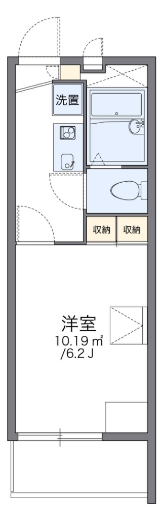 レオパレス青葉丘 間取り