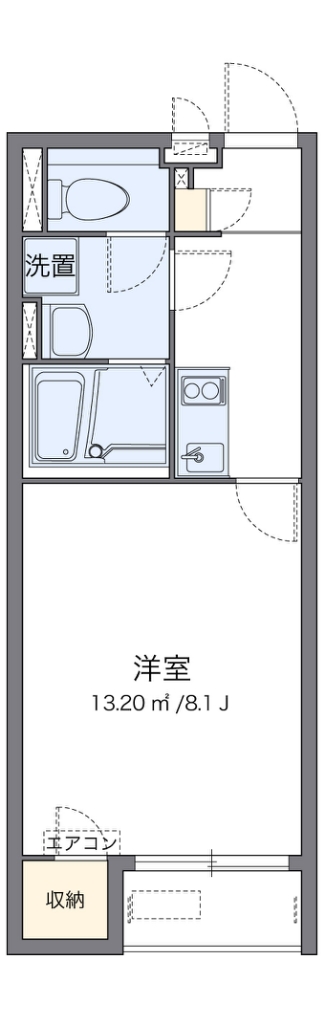 クレイノ大桐 間取り