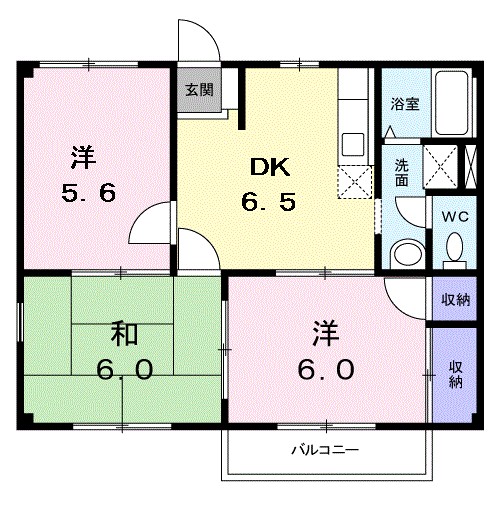 サニーコート小川 間取り