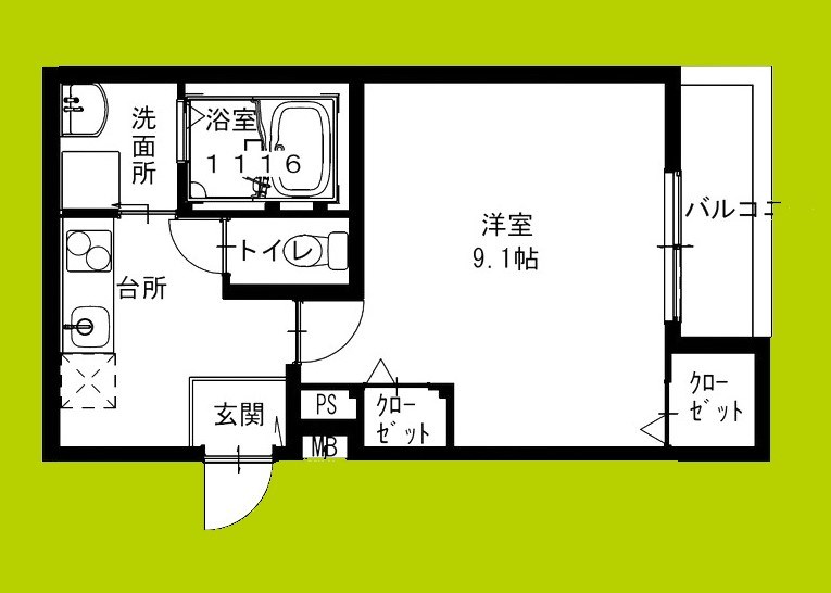 フジパレス堺百舌鳥梅北 間取り