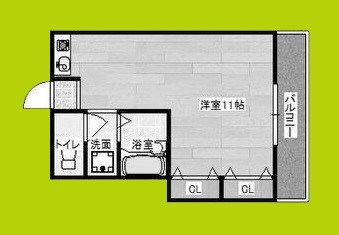 クレセール春日出 間取り