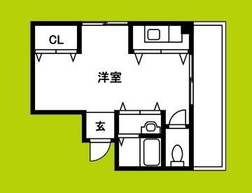 ウィンパレス弁天 間取り