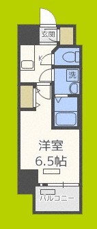 ファーストフィオーレ九条 間取り