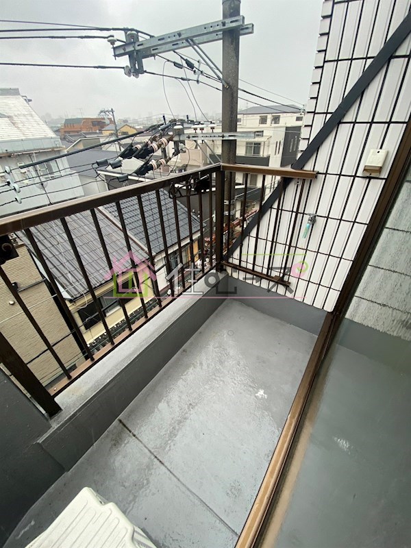 寿ハイツ ベランダ