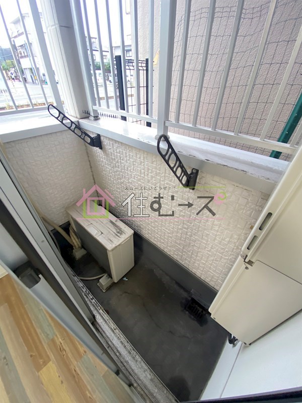 ウインズコート清水 ベランダ