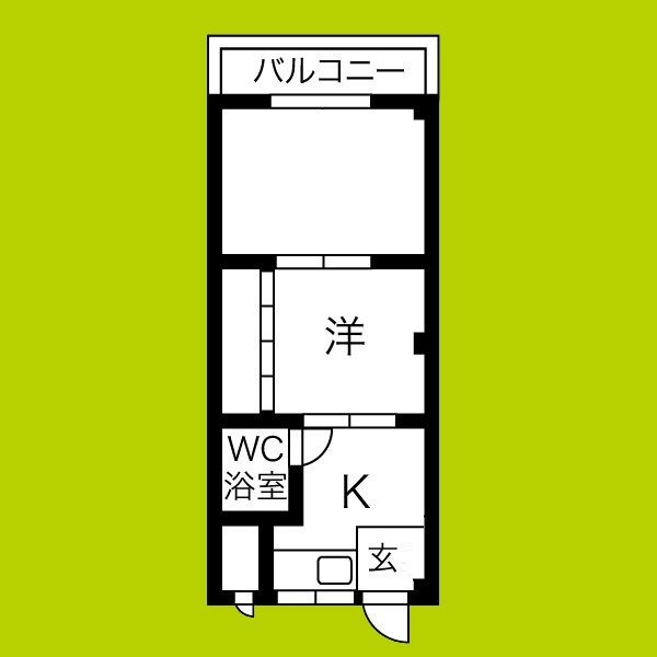 ブルースカイハイツ新森 間取り