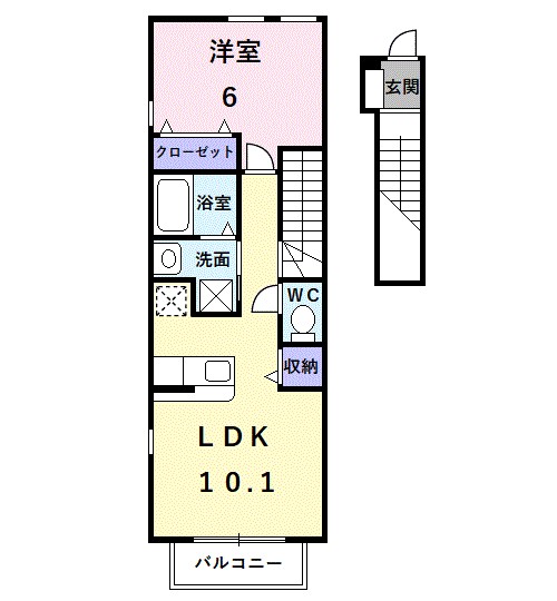 アイリィー　ビュー 間取り