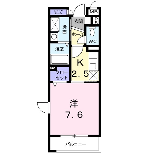 セトル壱番館 間取り