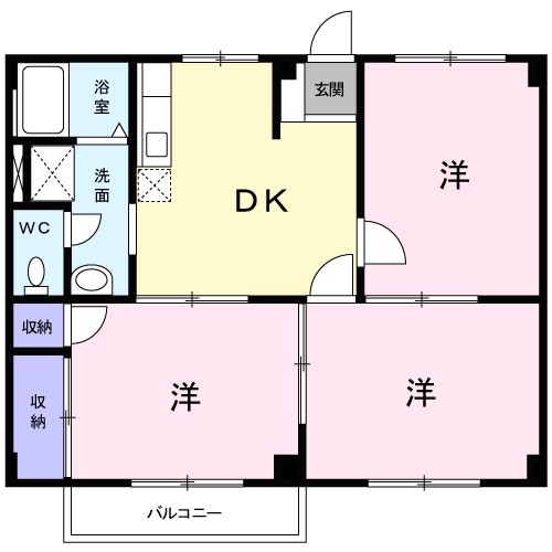 ビレッジ中穂 間取り