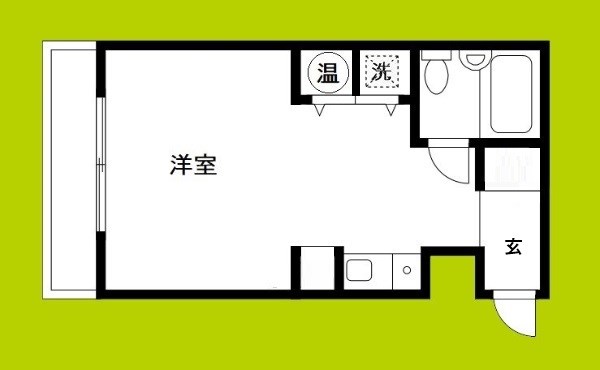 松屋町グランドハイツ 間取り