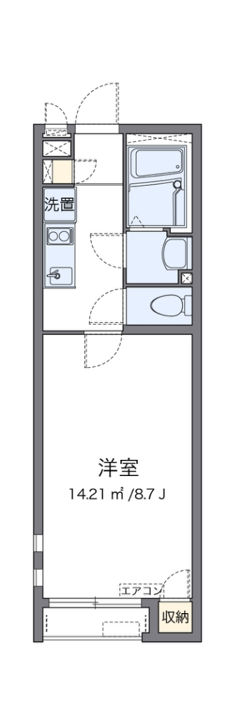 クレイノアペルト泉佐野Ⅰ 間取り