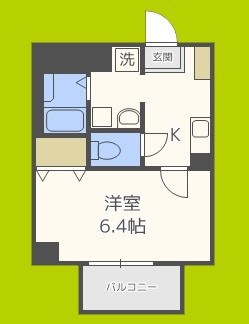 みおつくし西なんば 間取り