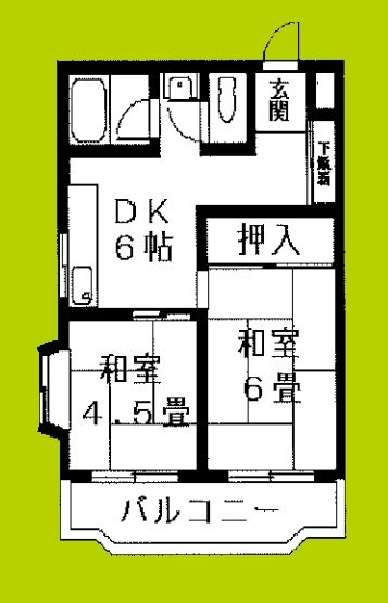 シャンボール淀川 間取り