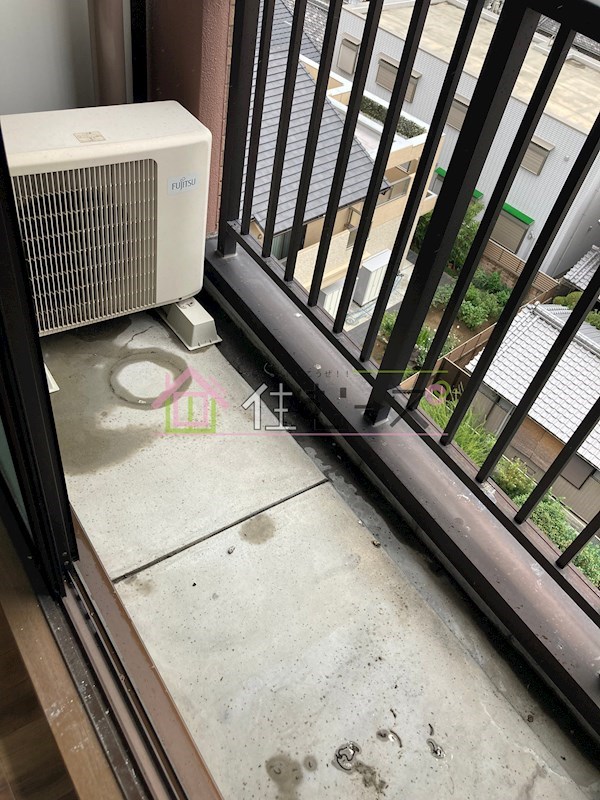 ゴッドフィールドタツミ ベランダ