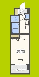 アクロス塚本リヴィエール 間取り