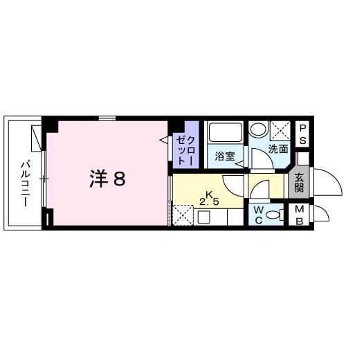 インプレスコート酒蔵通 間取り