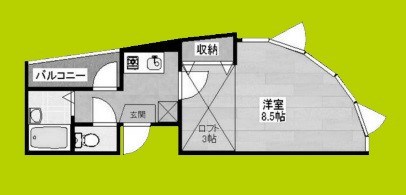 レジデンス夕凪 間取り