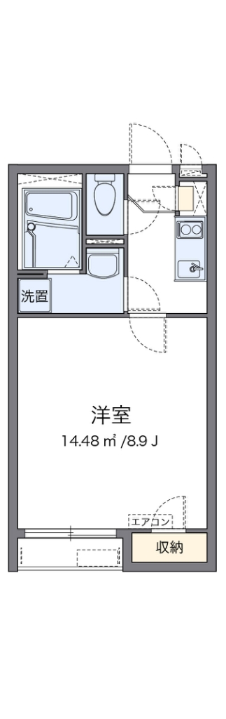 クレイノカリン 間取り