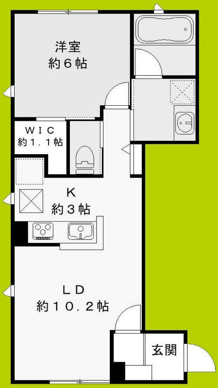 （仮）桜コートⅢ 間取り