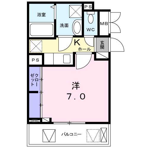 コンテ　クレール 間取り