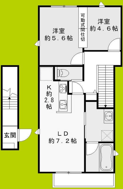 （仮）桜コートⅢ 間取り