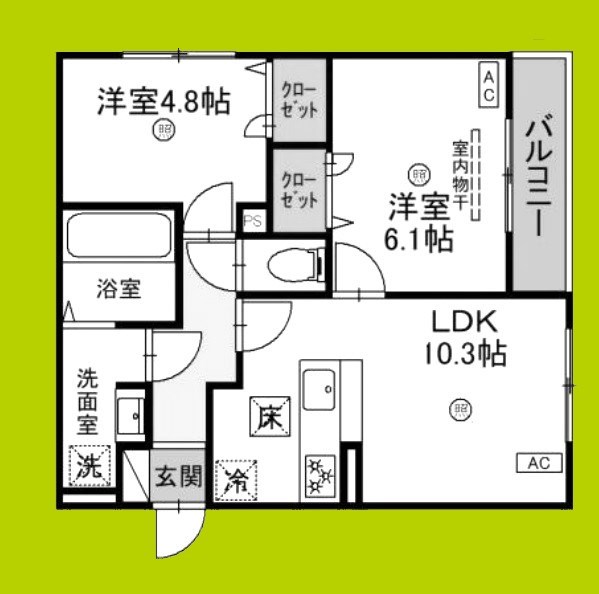 シンティランテ夙川名次 間取り