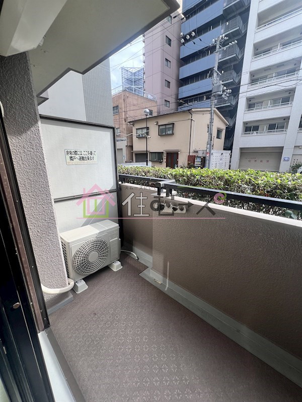 ユーロハイツ難波西 ベランダ