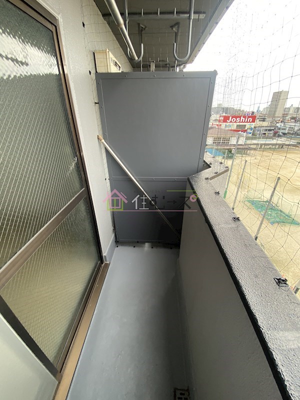 エクセレント新森 ベランダ