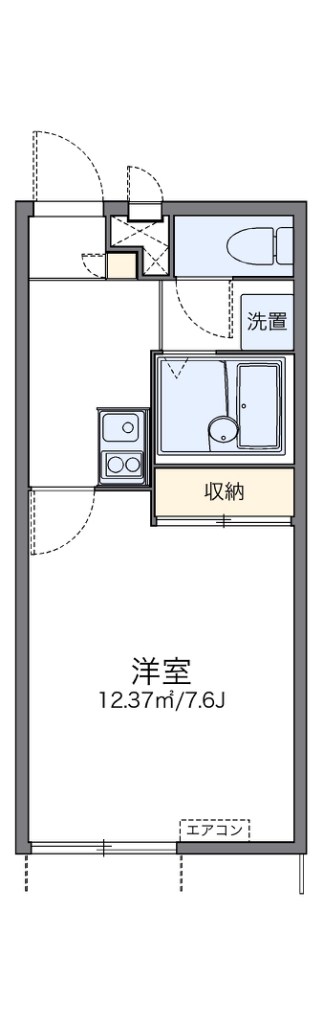 レオパレス新家Ⅱ 間取り