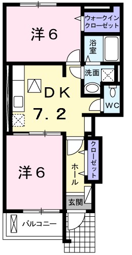 メゾン　リュミエール 間取り