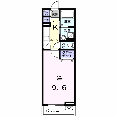 メゾン　ボヌール　日新 間取り