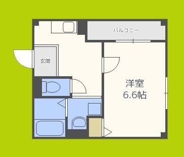 クリアフェリオ住吉 間取り