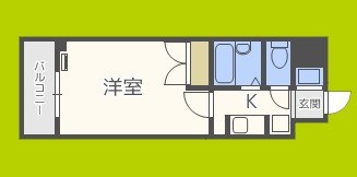 コスモコート大南 間取り