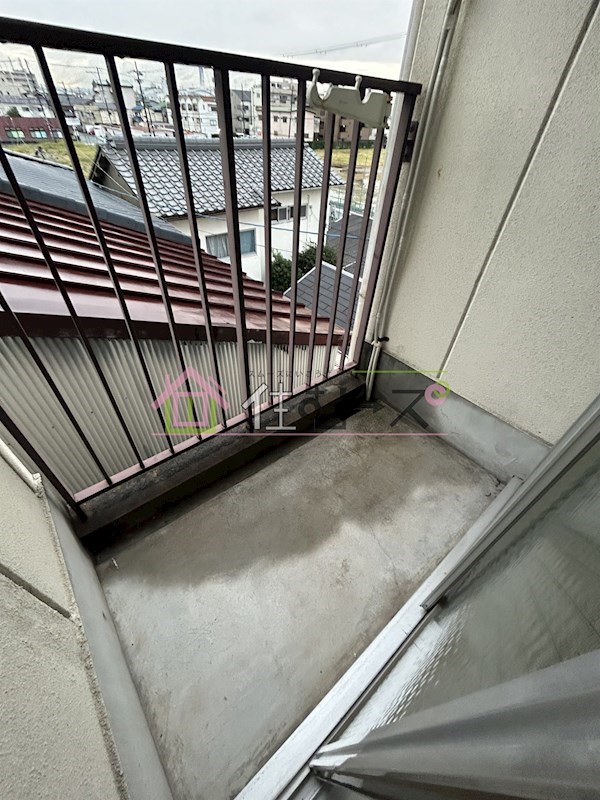 ヴェラハイツ佳 ベランダ