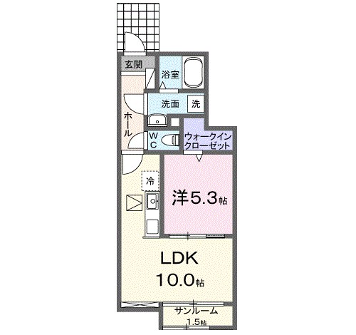 パルティール　ｄｅｕｘ 間取り