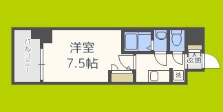 ファステート難波WESTディオン 間取り