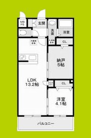 メゾンシュシュ大宮 間取り