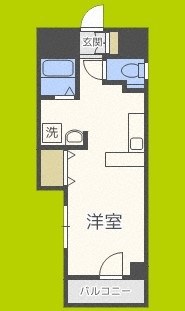 レジェンドール堺筋本町 間取り