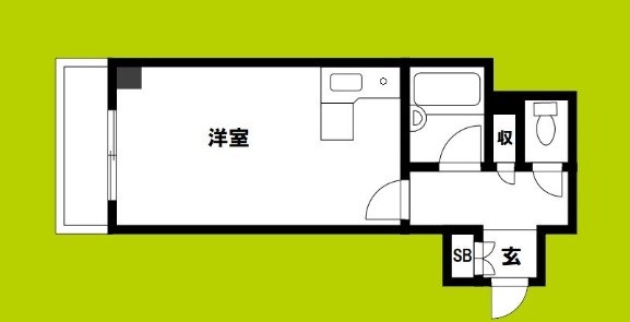 シャトレーヌ北島 間取り
