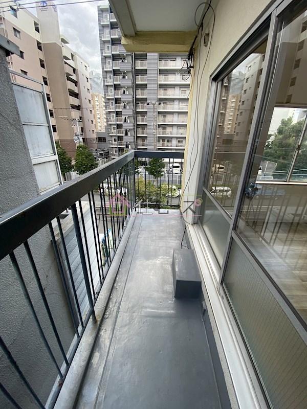 合川マンション ベランダ