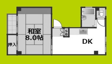 A:MATSUIビル 間取り